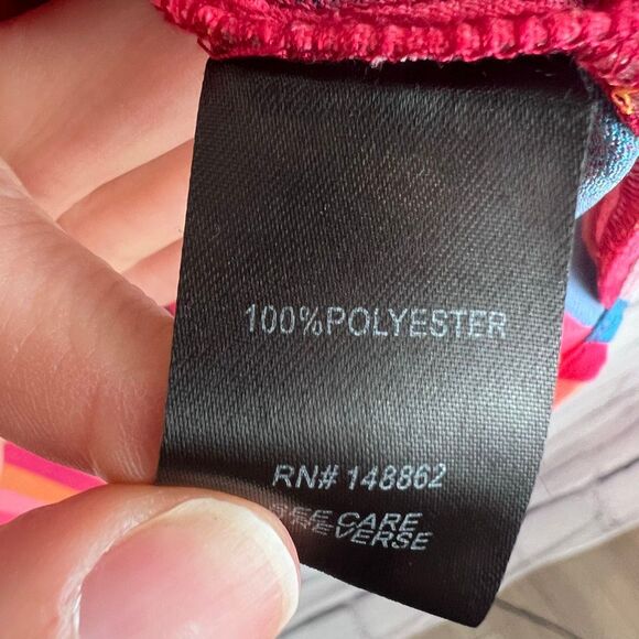 Torrid Multicolor Striped Button Front Sleeveless Blouse Size 2 - Picture 6 of 7